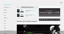 Desktop Screenshot of crossfader.org